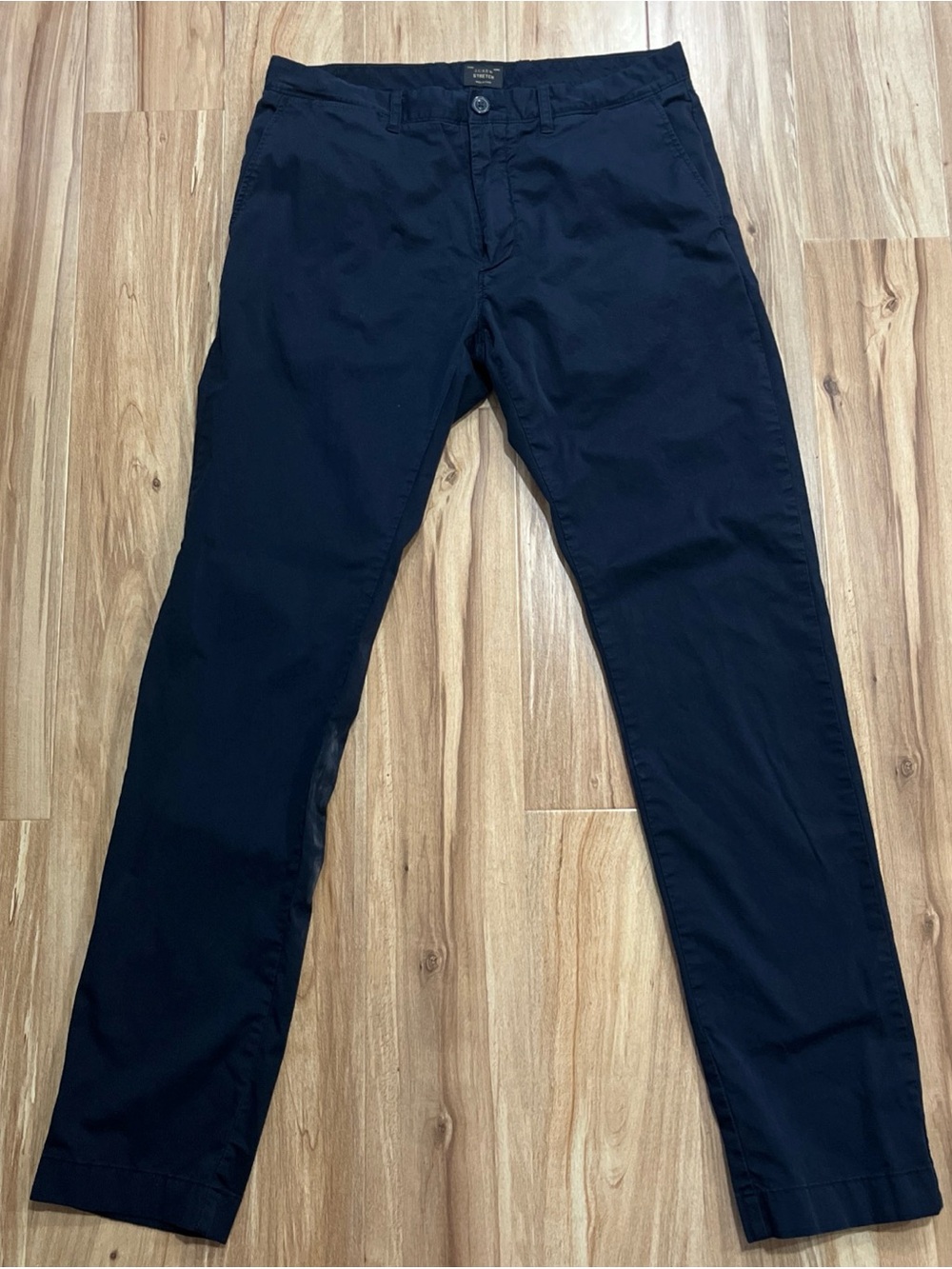 J. Crew Dark Navy Chino Pants - Slim Straight